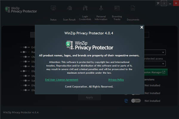 WinZip Privacy Protector 4