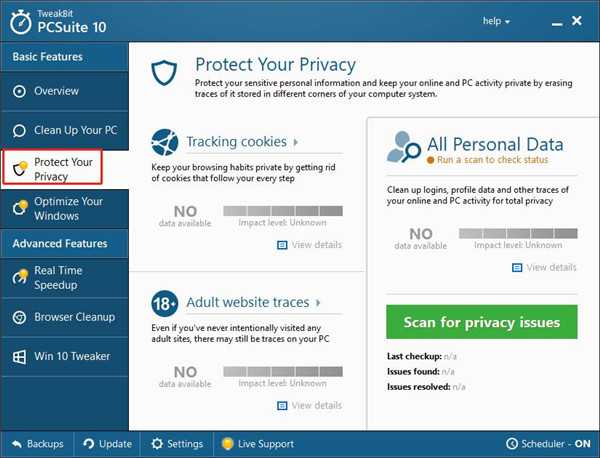 TweakBit PCSuite