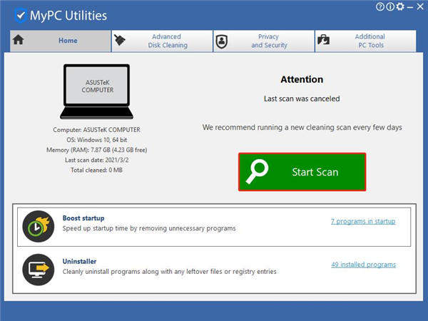 MyPC Utilities