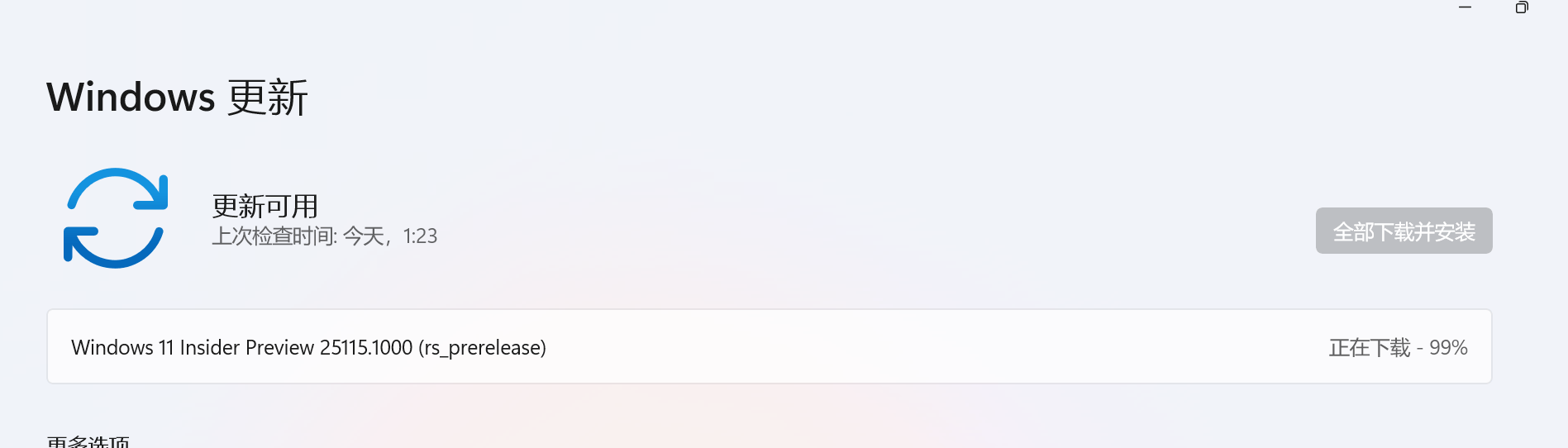 Windows 11 25115.1000