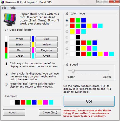 Rizonesoft Pixel Repair