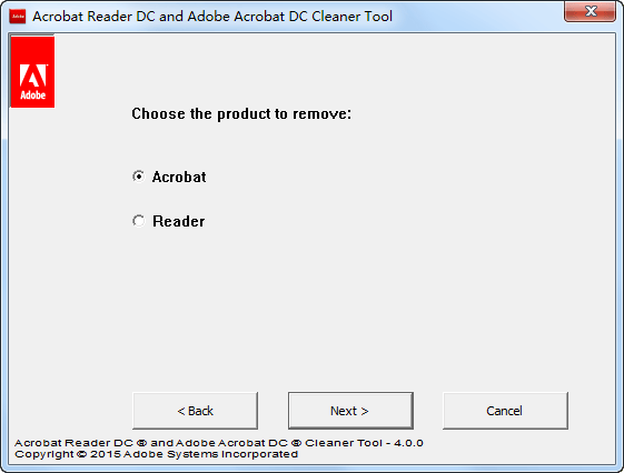 Adobe Acro Cleaner
