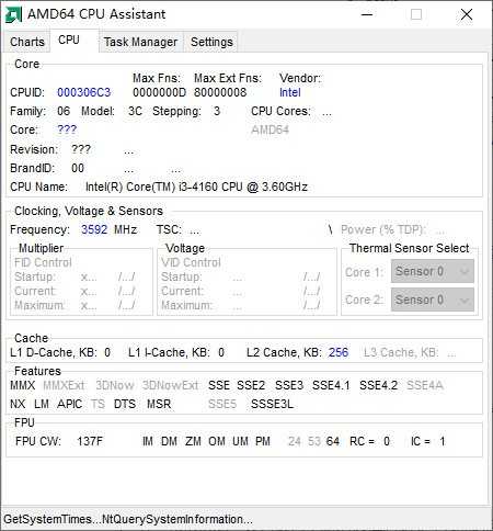 AMD64 CPU Assistant