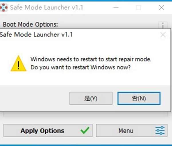 Safe Mode Launcher