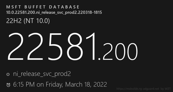 Win11 22581.1