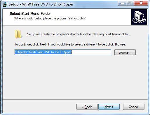 WinX Free DVD to DivX Ripper