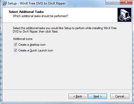 WinX Free DVD to DivX Ripper