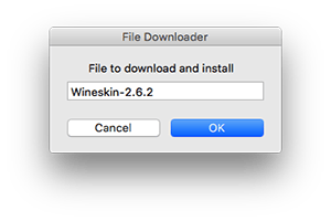 Wineskin for mac
