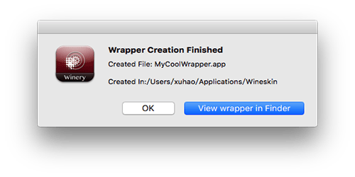 Wineskin for mac