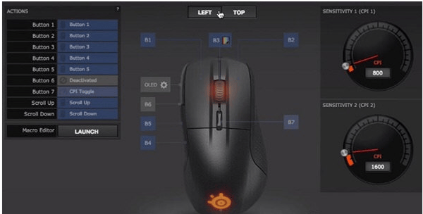 赛睿Rival710鼠标驱动