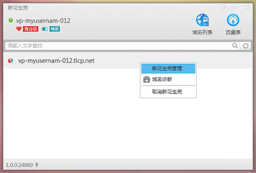 新花生壳动态域名解析工具