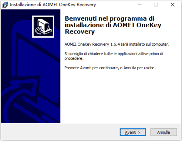 OMEI Onekey Recovery