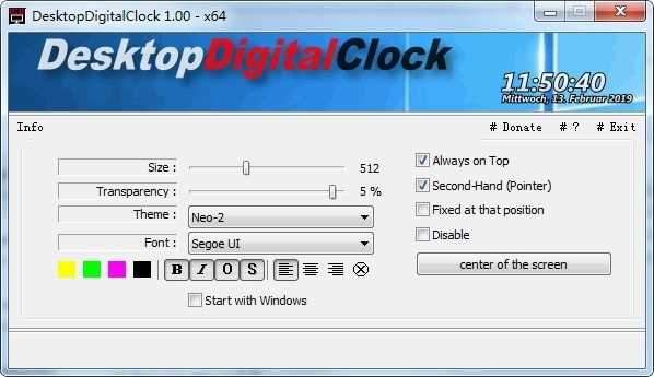 DesktopDigitalClock