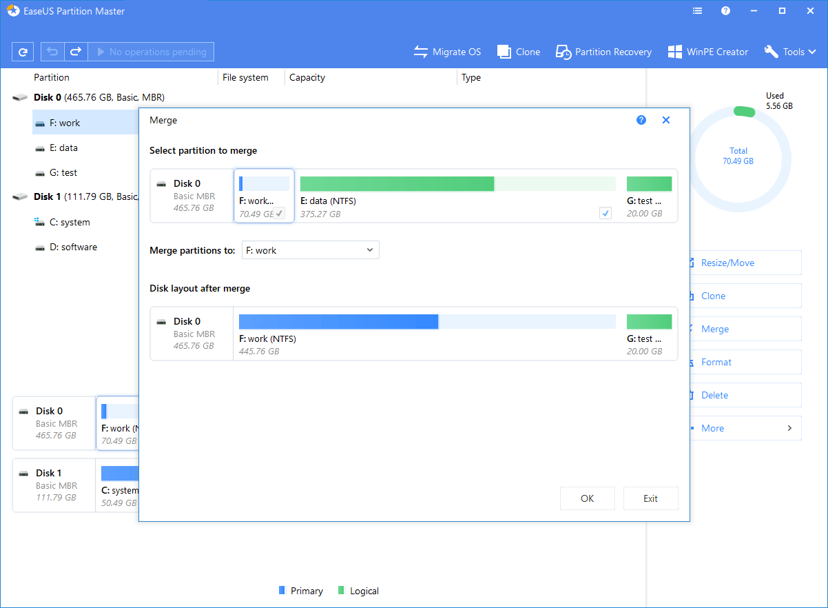 EASEUS Partition Master