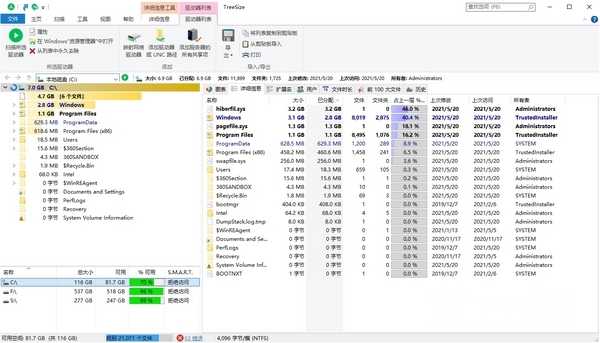 TreeSize Professional