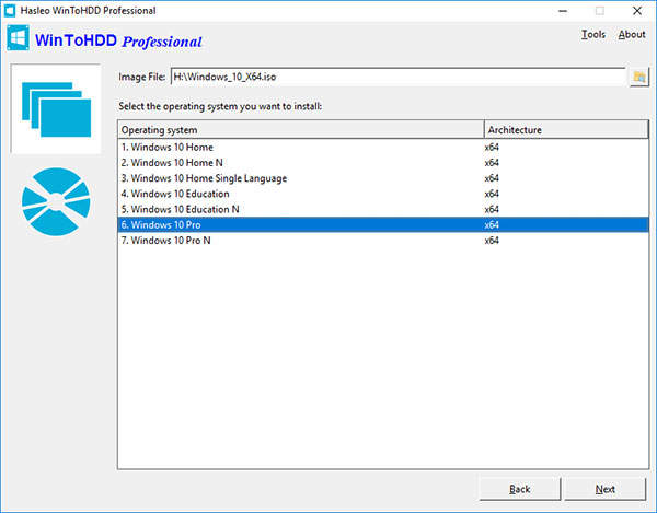 Hasleo WinToHDD Technician