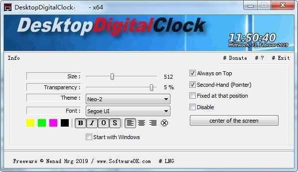 DesktopDigitalClock