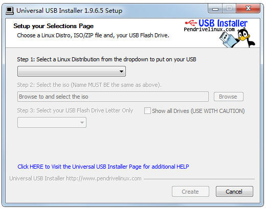 Universal USB Installer(通用USB安装