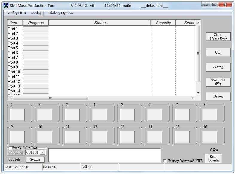 台电加密u盘量产工具