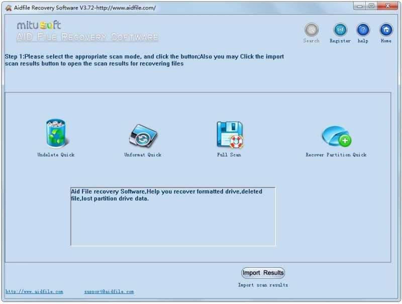 Aidfile Recovery Software