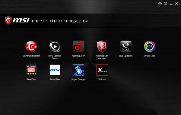 MSI APP Manager
