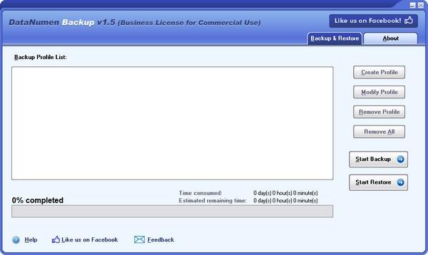 DataNumen Backup(数据备份)