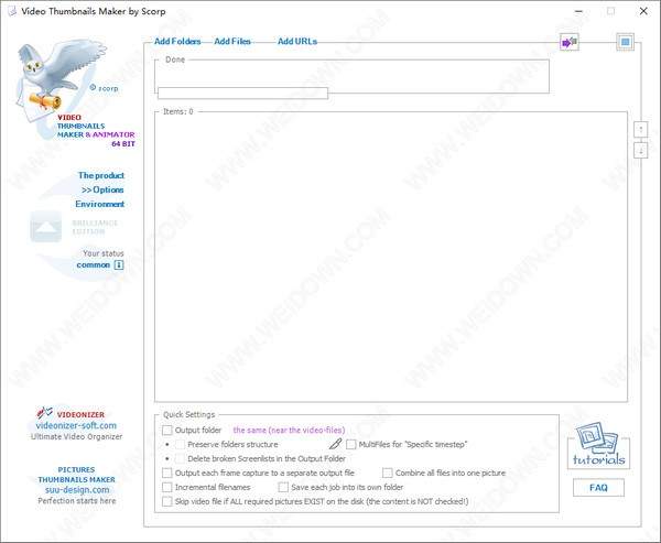 Video Thumbnails Maker视频文件缩略图