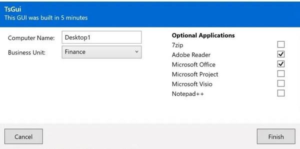 TsGui(自定义图形用户界面)