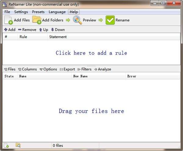ReNamer Lite(文件批量重命名工具)