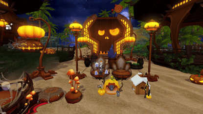 全新系列仙府家具来袭，来《诛仙》手游过万圣节