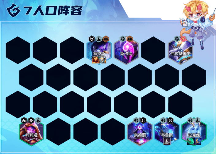 金铲铲之战星界拉克丝怎么玩,金铲铲之战星界拉克丝阵容玩法攻略