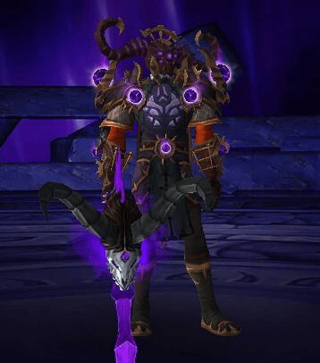 魔兽世界术士选什么种族幻化好看,魔兽世界术士幻化套装推荐