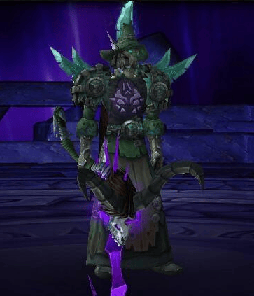 魔兽世界术士选什么种族幻化好看,魔兽世界术士幻化套装推荐