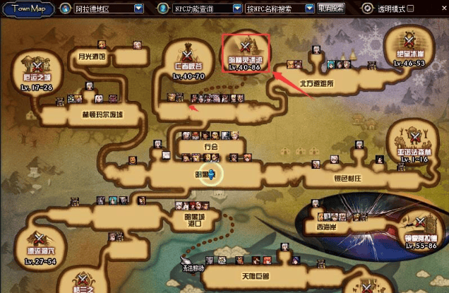 DNF暗精灵遗迹在哪里,DNF暗精灵遗迹入口位置解析