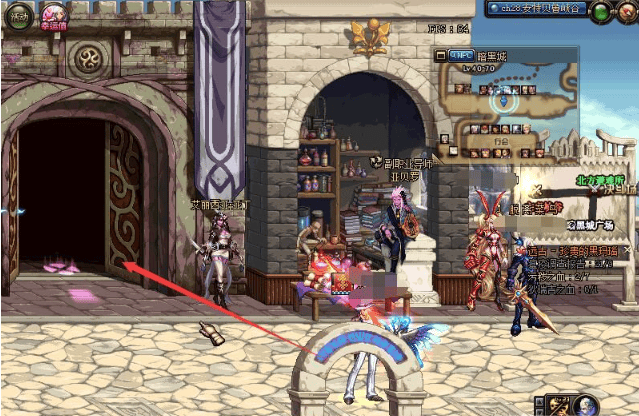 DNF暗精灵遗迹在哪里,DNF暗精灵遗迹入口位置解析