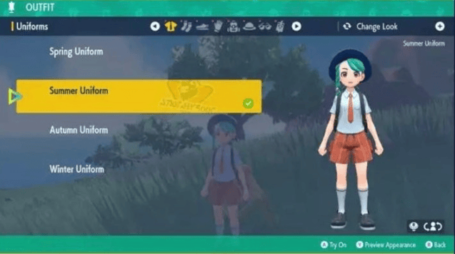 宝可梦朱紫怎么更换衣服,宝可梦朱紫衣服造型更换及捏脸玩法解析