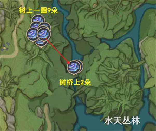 原神树王圣体菇最佳采集路线一览