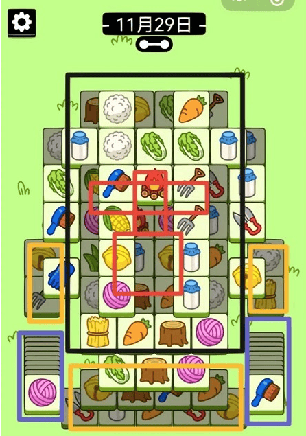 羊了个羊11.29关卡怎么过,羊了个羊11.29每日关卡通关攻略