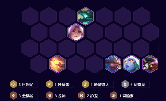 金铲铲之战三龙迭嘉阵容怎么玩,金铲铲之战隐秘之海三龙迭嘉阵容玩法攻略