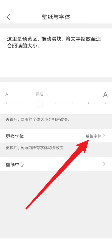 QQ浏览器如何更改浏览器字体？QQ浏览器更改浏览器字体教程图片4