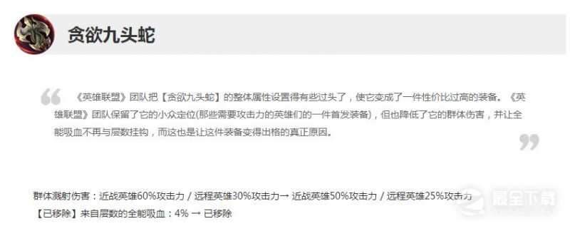英雄联盟12.23版本正式服贪欲九头蛇削弱调整一览