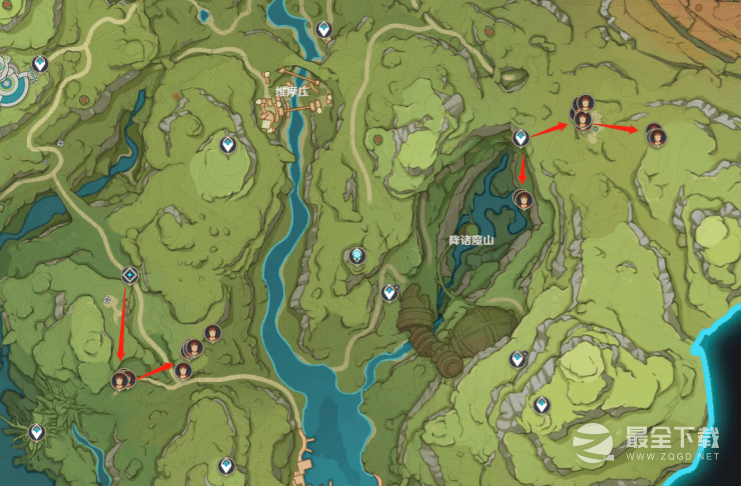 原神3.3版本红绸收集路线详情