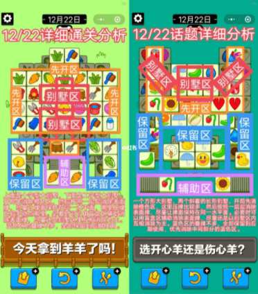 羊了个羊12月22日怎么通关