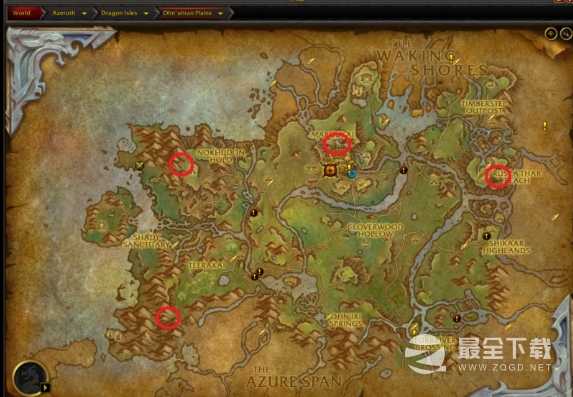 《魔兽世界》10.0龙鳞远征队旗帜位置详解