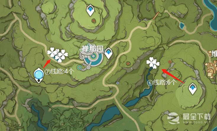 原神月莲快速采集路线推荐分享