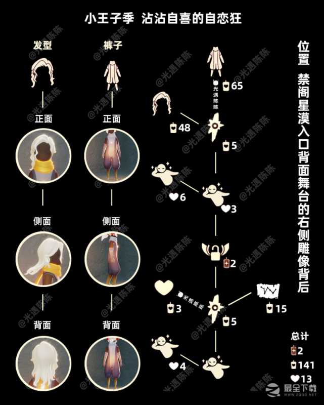光遇沾沾自喜的自恋者先祖复刻兑换物品介绍2022