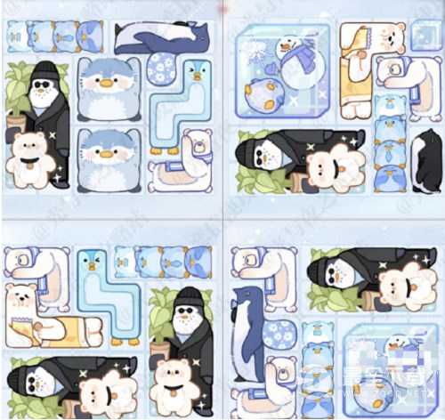 光与夜之恋冰原拼拼乐五个男主怎么过一览