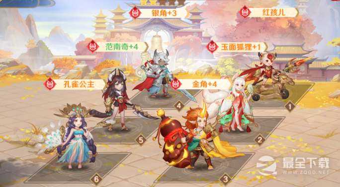 自由西游妖界阵容怎么搭配