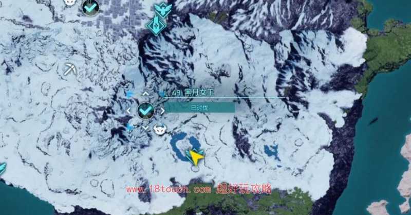 幻兽帕鲁黑月女王刷新地点