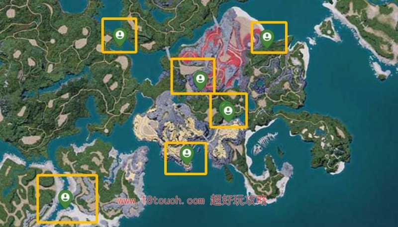 幻兽帕鲁全地图商人位置一览